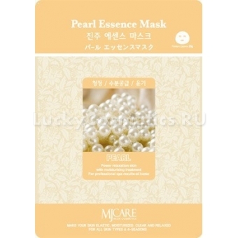 Листовая маска с жемчугом Mijin Cosmetics Pearl Essence Mask