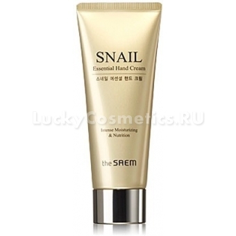 Крем для рук с муцином The Saem Snail Essential Hand Cream
