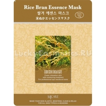 Маска с рисовыми отрубями Mijin Cosmetics Rice Bran Essence Mask