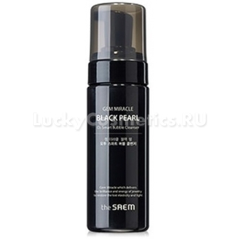 Кислородная пенка для умывания The Saem Gem Miracle Black Pearl O2 Smart Bubble Cleanser