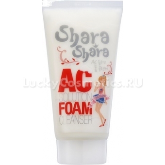 Очищающая пенка для жирной кожи Shara Shara AC solution foam cleanser