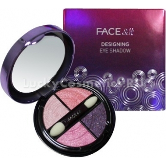 Тени для век The Face Shop Face It Designing Eye Shadow