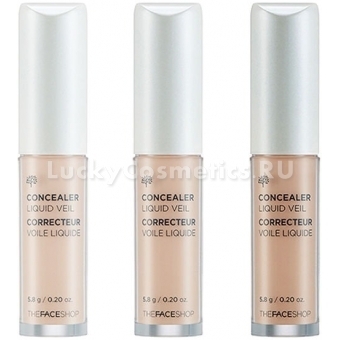 Жидкий консилер The Face Shop Concealer Liquid Veil