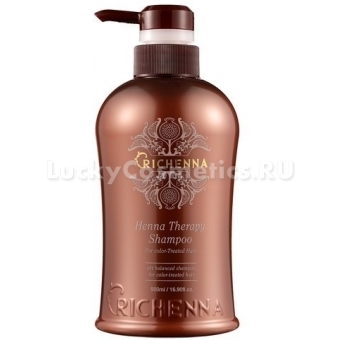 Шампунь для окрашенных волос с экстрактом хны Richenna Henna Therapy Shampoo