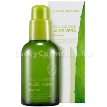 Эссенция с экстрактом алое Nature Republic Real Squeeze Aloe Vera Essence