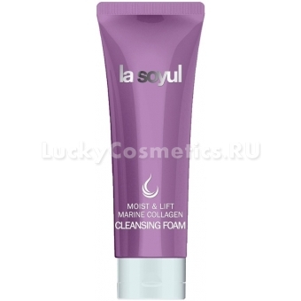 Очищающая пенка с морским коллагеном La Soyul Moist and Lift Marine Сollagen Cleansing Foam