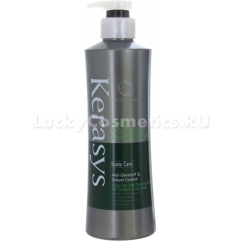 Освежающий кондиционер для лечения кожи головы KeraSys Scalp Care Sebum Control Deep Cleansing Conditioner