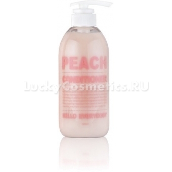 Кондиционер с экстрактом персика и коллагеном Hello Everybody Peach Conditioner