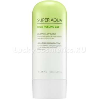 Пилинг-гель для чувствительной кожи Missha Super Aqua Mild Peeling Gel