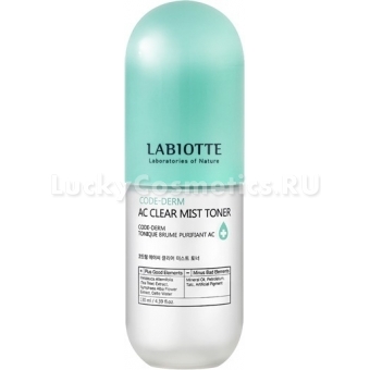 Тоник-мист для проблемной кожи Labiotte Code-Derm AC Clear Mist Toner