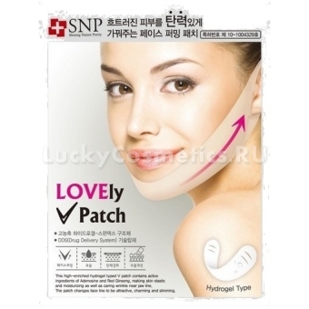 Маска-лифтинг для подбородка SNP Lovely V-Firming Patch