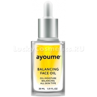 Восстанавливающее масло для лица с подсолнухом Ayoume Balancing Face Oil With Sunflower