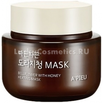 Маска для лица с медом согревающая A'pieu Bellflower With Honey Heating Mask