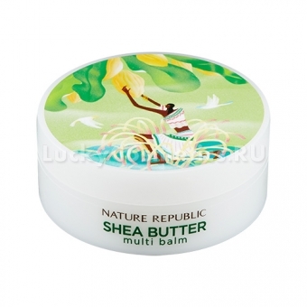 Универсальный бальзам с маслом ши Nature Republic Shea Butter Multi Balm