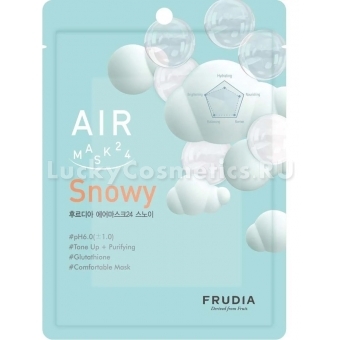 Обновляющая кремовая маска для лица Frudia Air Mask 24 Snowy