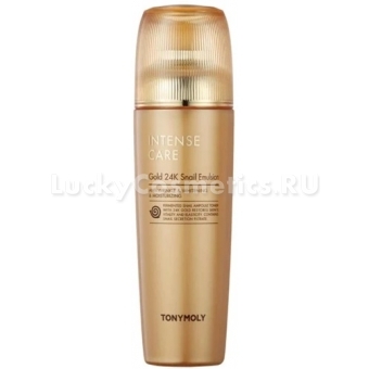 Эмульсия для лица с улиточным муцином и коллоидным золотом Tony Moly Intense Care Gold 24k Snail Emulsion