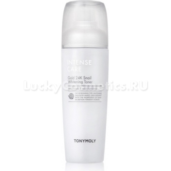 Осветляющий тонер с 24-каратным золотом Tony Moly Intense Care Gold 24K Snail Whitening Toner