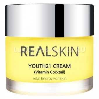 Крем для лица с витаминным комплексом Realskin Youth 21 Cream Vitamin Cocktail