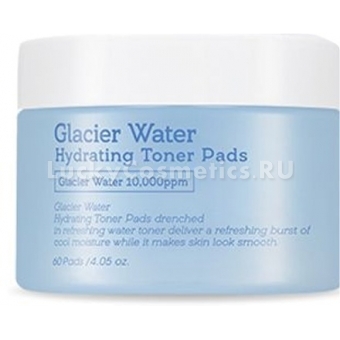 Тонизирующие диски с ледниковой водой A'Pieu Glacier Water Hydrating Toner Pads