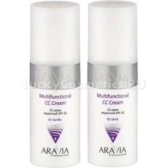 Защитный СС-крем Aravia Professional Multifunctional CC Cream SPF-20