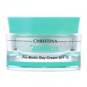Дневной крем с пробиотическим действием Christina Unstress Probiotic Day Cream SPF 15