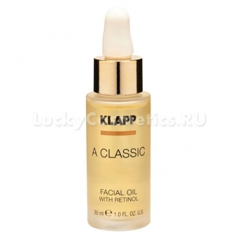 Масло для лица с ретинолом Klapp A Classic Facial Oil with Retinol