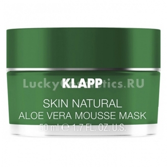 Маска-мусс Klapp Skin Natural Aloe Vera Mousse Mask