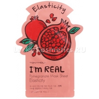 Тканевая маска для лица с гранатом Tony Moly I'm Real Pomegranate Mask Sheet