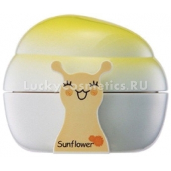 Крем с экстрактом улитки и подсолнуха The Saem  Snail Trio No.1 Sun Flower SPF25 PA++