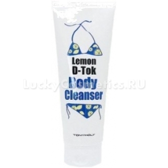 Очищающий гель для тела с экстрактом лимона Tony Moly Lemon D-Tok Body Cleanser