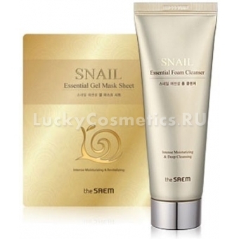 Пенка с улиточным муцином The Saem Snail Essential Foam Cleanser