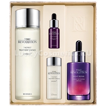 Антивозрастной набор из 4 предметов Missha Time Revolution Best Seller Special Set