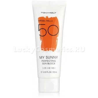 Солнцезащитный крем SPF50 Tony Moly My Sunny Perfecting Sun Block SPF50