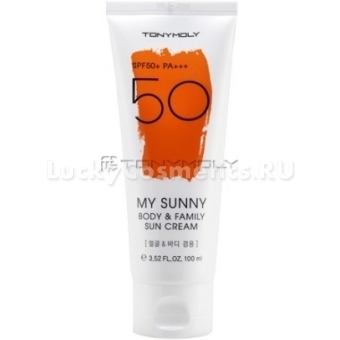 Солнцезащитный крем SPF50 Tony Moly My Sunny Body