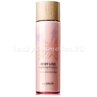 Увлажняющая цветочная эмульсия The Saem Dewy Love Hydrating Emulsion