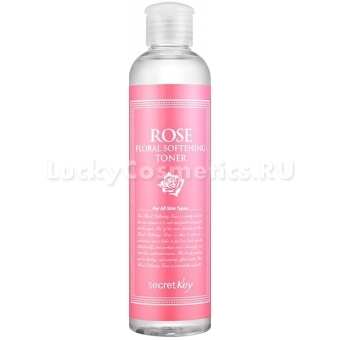 Тонер с розовым экстрактом Secret Key Rose Floral Softening Toner