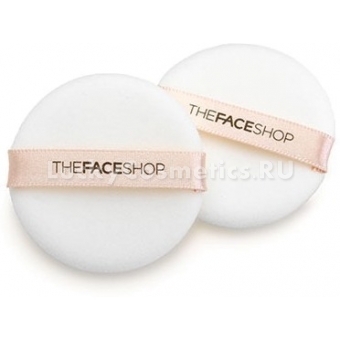 Пуф для пудры The Face Shop Daily Beauty Tools Round Flocked Puff