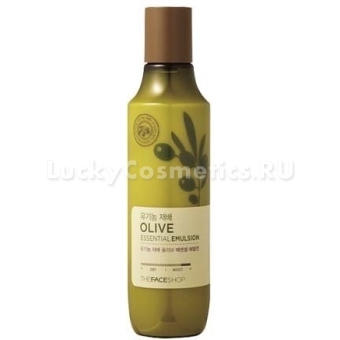 Увлажняющая сыворотка The Face Shop Olive Essential Moisture Emulsion