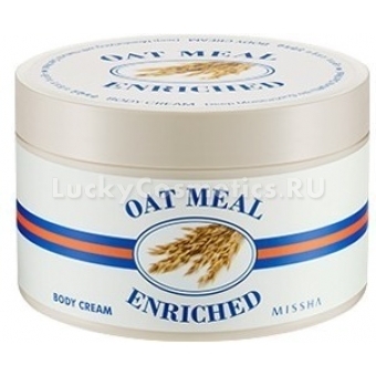 Увлажняющий крем-масло с овсянкой Missha Oat Meal Enriched Body Butter