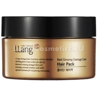 Маска-кондиционер для поврежденных волос Llang Red Ginseng Damage Care Hair Pack