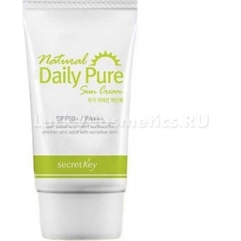 Солнцезащитный крем Secret Key Natural Daily Pure Sun Cream SPF50+/PA+++