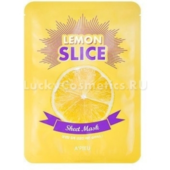 Тканевая маска с экстрактом лимона A'Pieu Lemon Slice Mask Sheet