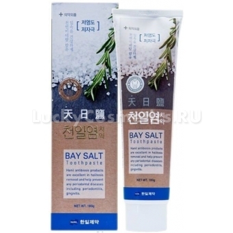 Зубная паста с морской солью Hanil Chemical Bay Salt Toothpaste