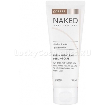 Тонизирующий гоммаж с экстрактом кофе A'Pieu Naked Peeling Gel Coffee