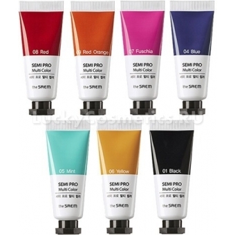 Универсальный цветной пигмент The Saem Semi Pro Multi Color