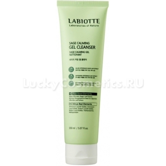 Успокаивающий гель для умывания с шалфеем Labiotte Sage Calming Gel Cleanser