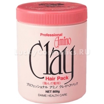 Маска для повреждённых волос с аминокислотами, минералами и глиной Dime Professional Amino Clay Hair Pack