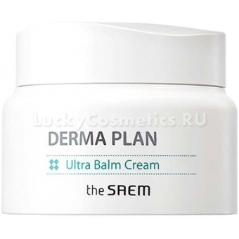 Крем-бальзам для чувствительной кожи The Saem Derma Plan Ultra Balm Cream