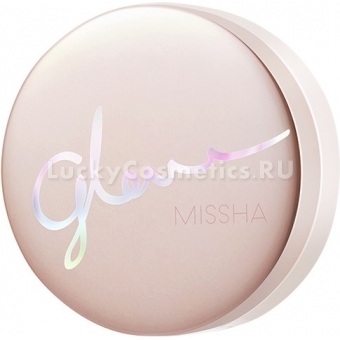 Тональный кушон с гиалуроновой кислотой Missha Glow Tension SPF50+ PA+++