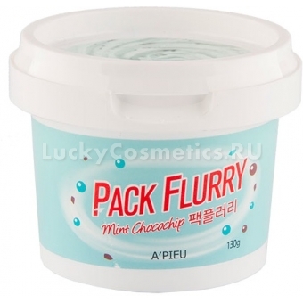 Маска-скраб лица A'Pieu Pack Flurry Mint Chocochip